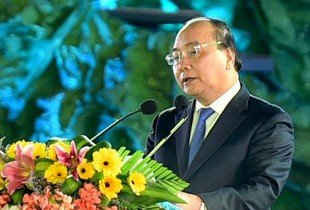 Thủ tướng Nguyễn Xuân Phúc phát biểu khai mạc Lễ hội cà phê Buôn Ma Thuột lần thứ 6 năm 2017.
