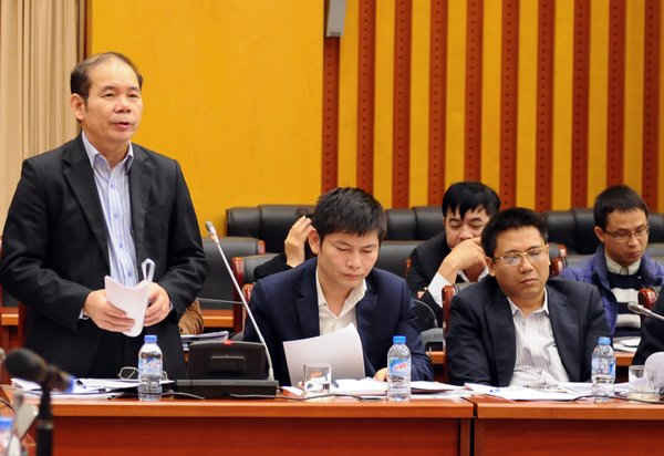 Báo cáo tóm tắt tình hình hoạt động của Cục Đo đạc bản đồ Việt Nam (ĐĐBĐ), ông Phan Đức Hiếu - Cục trưởng Cục ĐĐBĐ 
