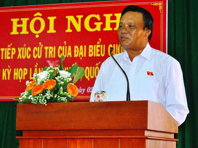 Ông Lê Kim Toàn, Phó Bí thư Tỉnh ủy Bình Định.
