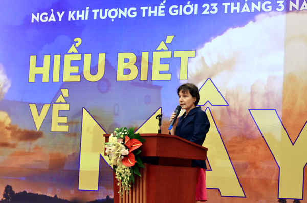 Bà Cecilia Piccioni, Đại sứ Italia tại Việt Nam phát biểu tại Hội thảo