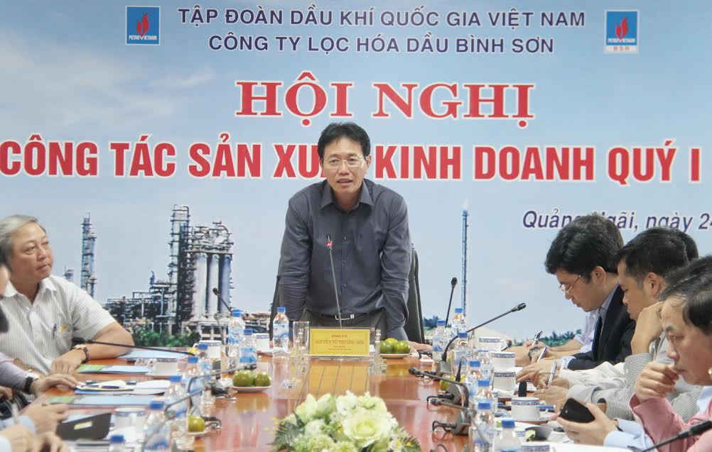 Tổng Giám đốc kiêm Chủ tịch PVN Nguyễn Vũ Trường Sơn phát biểu chỉ đạo tại Hội nghị