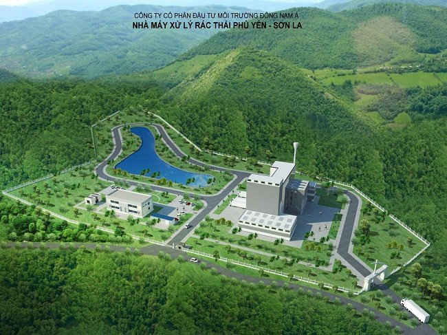 Mô hình Nhà máy xử lý rác thải tại huyện Phù Yên, nhưng dự án chưa xác định được tính khả thi