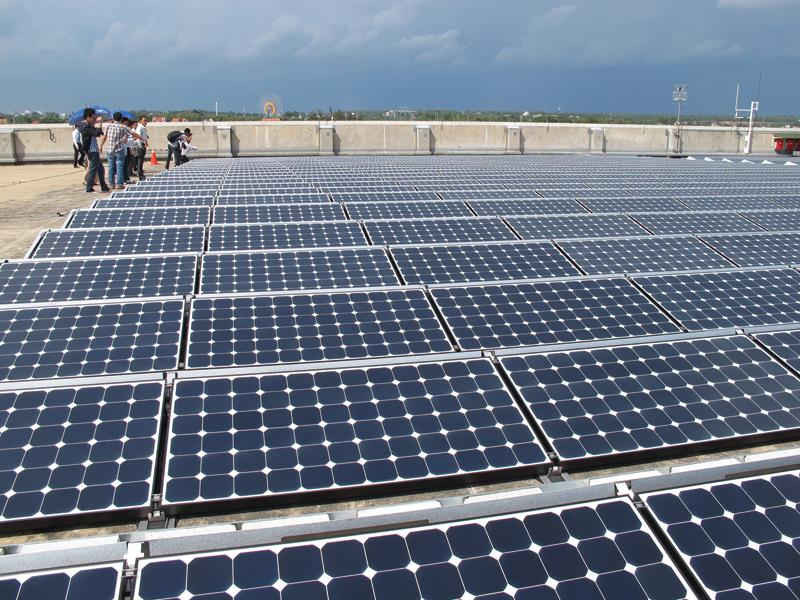 Nhà máy điện mặt trời Phong Điền sẽ được bổ sung vào Quy hoạch điện lực tỉnh Thừa Thiên Huế (Ảnh minh họa)