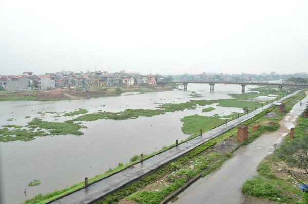 Sông Nhuệ qua tỉnh Hà Nam