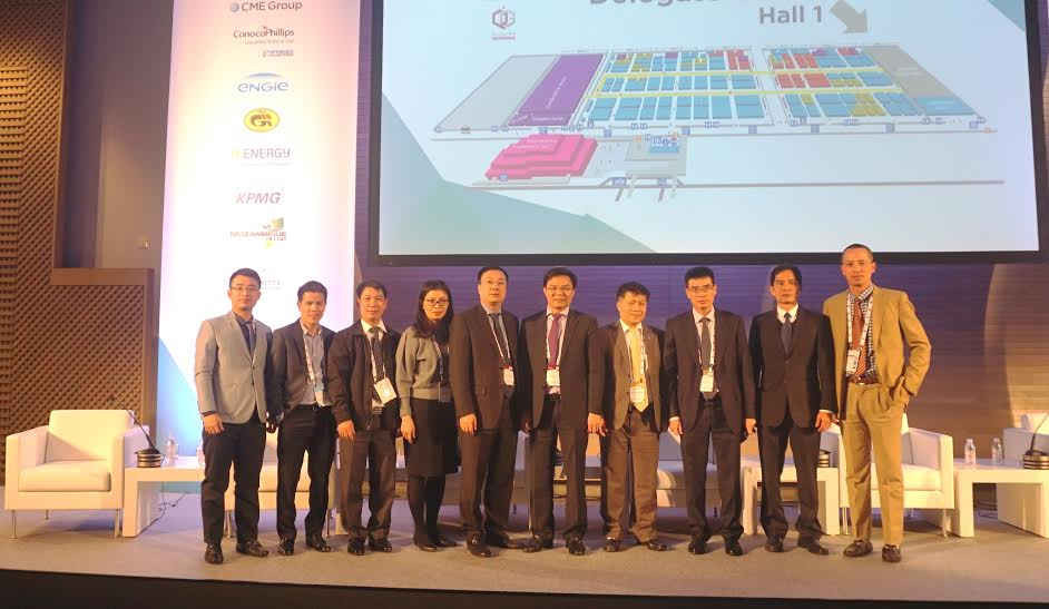 Đoàn công tác của Tập đoàn Dầu khí Việt Nam tham dự Hội nghị và Triển lãm Gastech 2017 tại Nhật Bản
