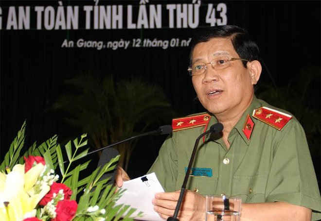 Trung tướng Nguyễn Văn Sơn - Thứ trưởng Bộ Cônng an kiêm Phó Chủ tịch Uỷ ban ATGT Quốc gia - Ảnh: Công An Nhân Dân 