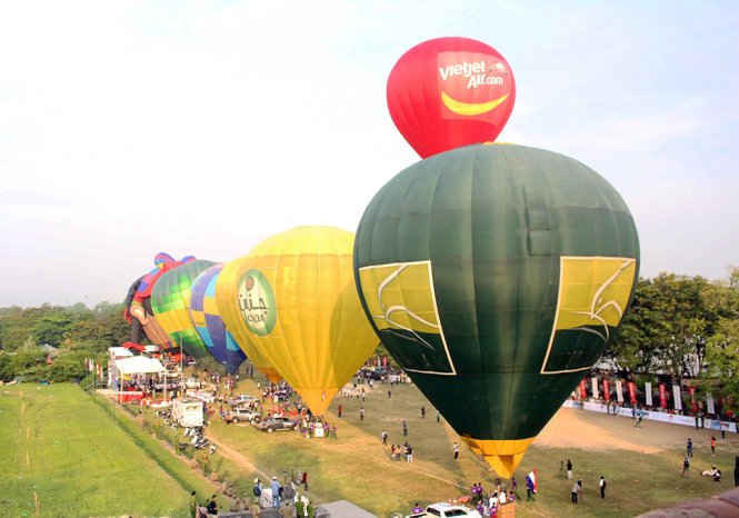 Lễ hội khinh khí cầu quốc tế lần 2 sẽ diễn ra tại Festival nghề truyền thống Huế 2017
