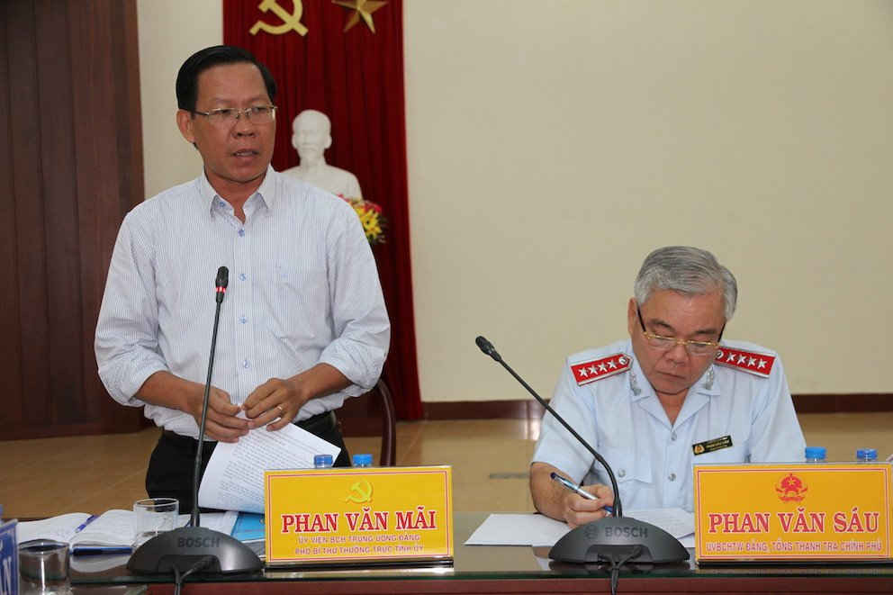 Phó Bí thư Thường trực Tỉnh ủy tỉnh Bến Tre Phan Văn Mãi khẳng định về quyết tâm phòng, chống tham nhũng. 