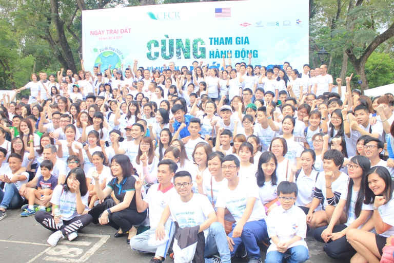 Sự kiện thu hút sự tham gia của đông đảo thanh niên, sinh viên từ các trường đại học tại Hà Nội