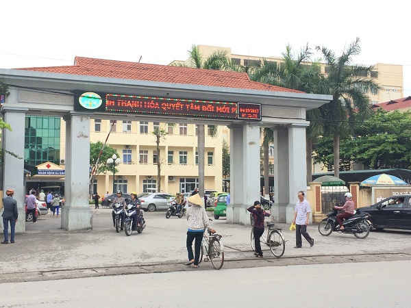 Bệnh viện đa khoa tỉnh Thanh Hóa đã hoàn thành biện pháp xử lý ô nhiễm triệt để