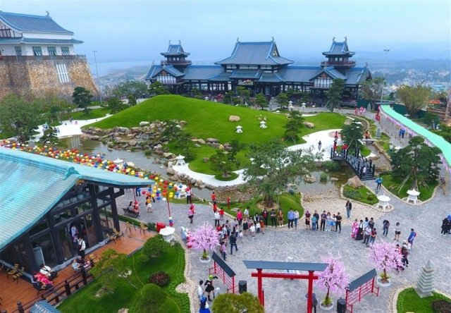 Lễ hội Mặt trời mặt được tổ chức tại Vườn Nhật - Sun World Halong Complex