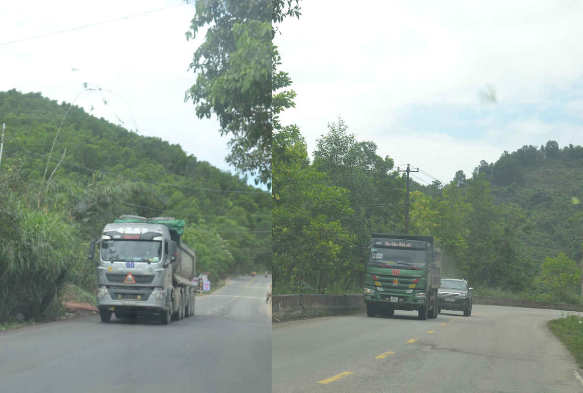 Nhiều đơn vị vận tải cho rằng tại sao xe Quảng nam và Đà Nẵng thì yêu cầu thực hiện cắt hạ thùng, còn đối với đoàn xe mấy chục chiếc mang BKS - 90C thì không cần phải thực hiện cắt thùng vẫn được tham gia giao thông?