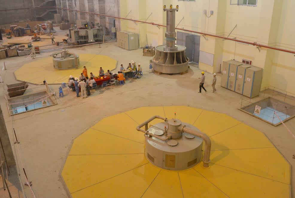 Ngày 29/4/2017, Tổ máy số 3 của Nhà máy Thủy điện Trung Sơn đã chính thức phát điện 