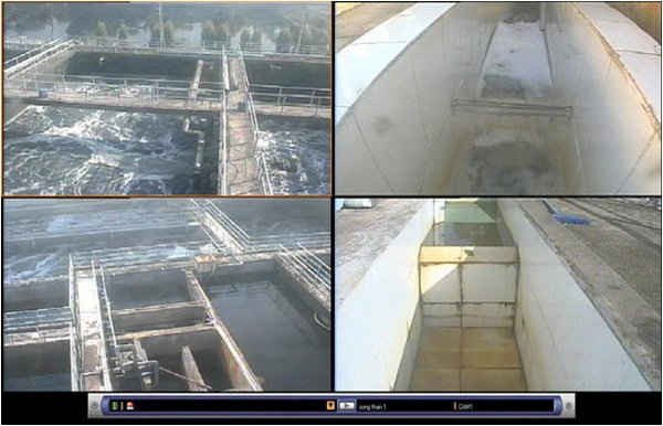 Sở TN&MT Bình Dương giám sát các doanh nghiệp vận hành hệ thống xử lý nước thải qua hệ thống camera của Sở