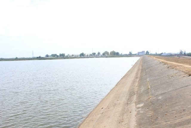 Hồ Cà Giang nơi cấp nước sinh hoạt cho TP. Phan Thiết