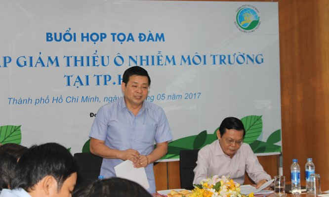Ông Nguyễn Toàn Thắng, Giám đốc Sở TN&MT TP.HCM phát biểu tại buổi Tọa đàm