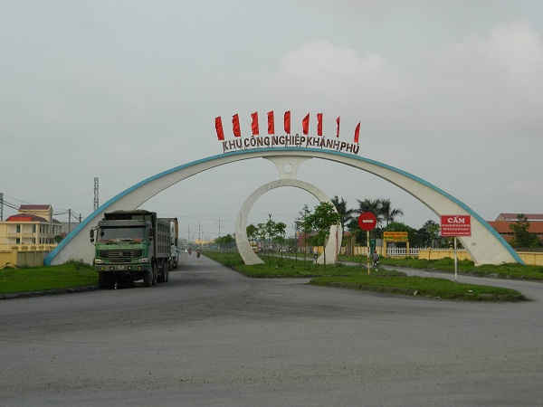 KCN Khánh Phú hiện là KCN duy nhất ở Ninh Bình có nhà máy xử lý nước thải tập trung