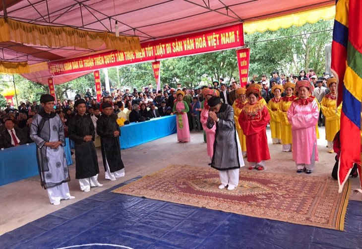 Lễ hội Minh Thề (Hội thề không tham nhũng) vừa được công nhận là Di sản văn hóa phi vật thể quốc gia