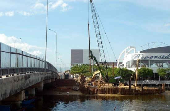 Thi công nâng cấp, mở rộng cầu Hà Thanh 1 thuộc Dự án quốc lộ 19 đoạn từ Cảng Quy Nhơn đến nút giao thông Thị Nại.