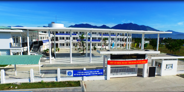 Trường THCS Đàm Quang Trung, ngôi trường khang trang trong dự án Golden Hills