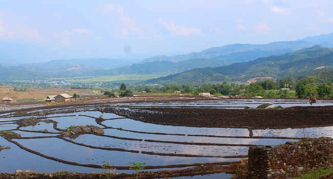 Việc kiên cố hóa thủy lợi Nậm Pé, xã Hồ Thầu, huyện Tam Đường đã phát huy hiệu quả, đảm bảo điều tiết nước tưới phục vụ sản xuất.