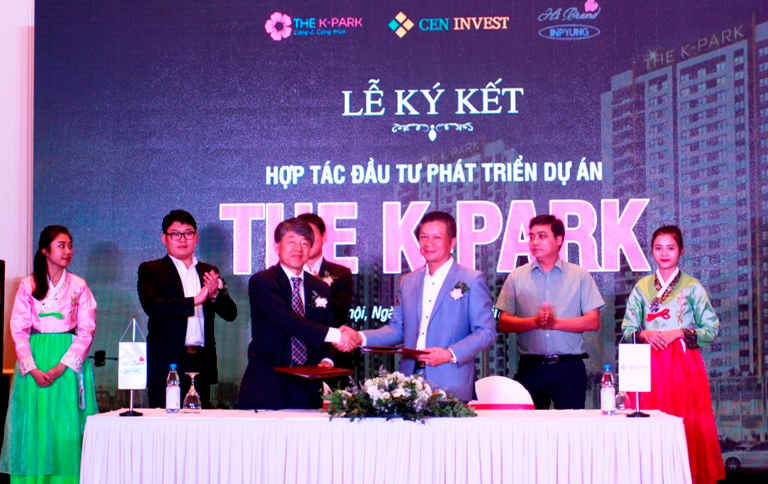 Hi Brand Việt Nam và CENINVEST chính thức trở thành đối tác chiến lược, The K - Park là dự án đầu tiên hai đơn vị hợp tác đầu tư phát triển.
