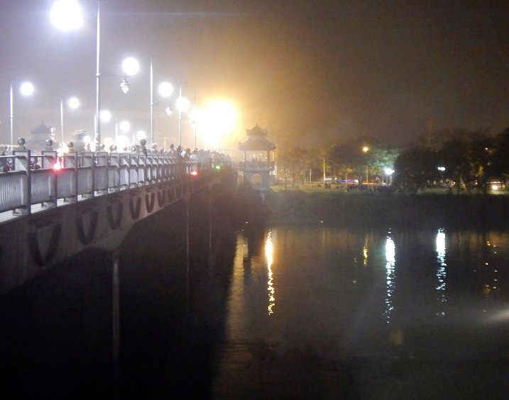 Cầu Dã Viên, nơi nạn nhân nhảy xuống để tự vẫn