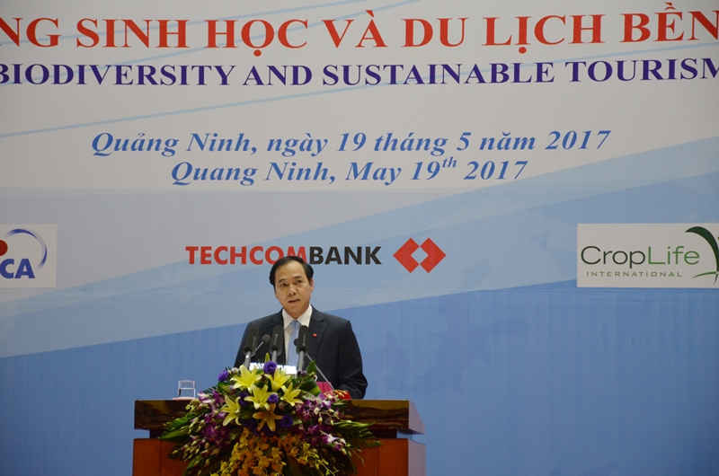Ông Đặng Huy Hậu, Phó Chủ tịch UBND tỉnh Quảng Ninh phát biểu tại buổi lễ