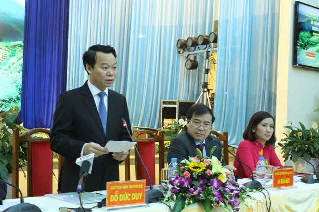 Ông Đỗ Đức Duy – Phó Bí thư tỉnh ủy, Chủ tịch UBND tỉnh phát biểu khai mạc hội thảo