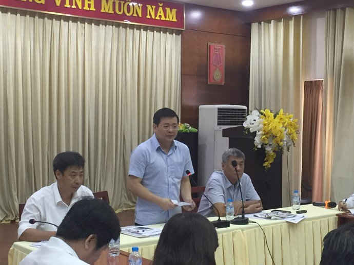 Ông Nguyễn Toàn Thắng, Giám đốc Sở TN&MT TP.HCM chủ trì cuộc họp khẩn với lãnh đạo Văn phòng Đăng ký đất đai tahnhf phố và chi nhánh 24