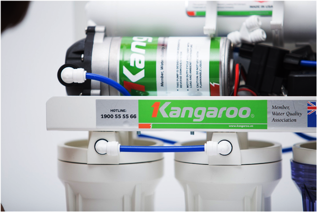 Thiết kế tinh tế đến từng chi tiết của máy lọc nước Kangaroo Hydrogen