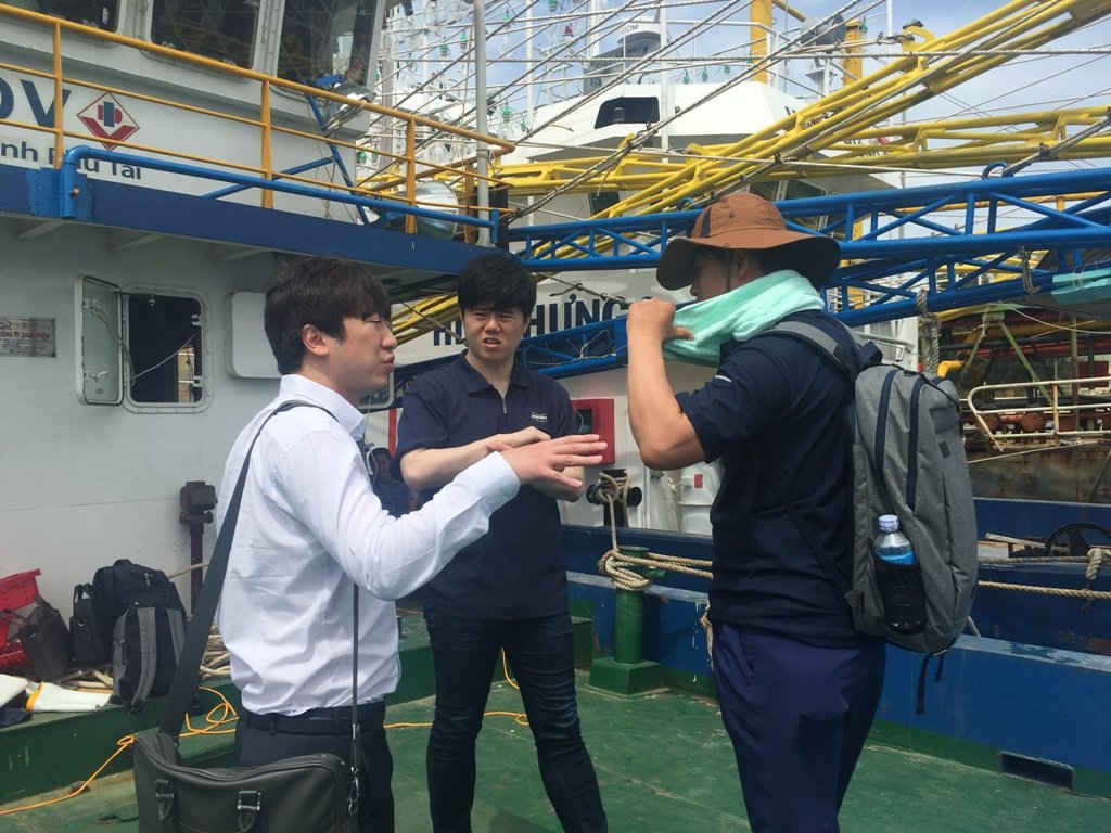 Các chuyên gia Hàn Quốc sẽ gặp gỡ bà con ngư dân để hướng dẫn, tập huấn thêm cho ngư dân về vận hành máy tàu.