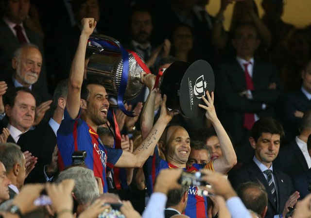 Real vô địch La Liga, Barca vô địch Cup Nhà vua, 2 đội sẽ gặp nhau ở trận tranh Siêu cúp Tây Ban Nha diễn ra vào đầu mùa giải kế tiếp.