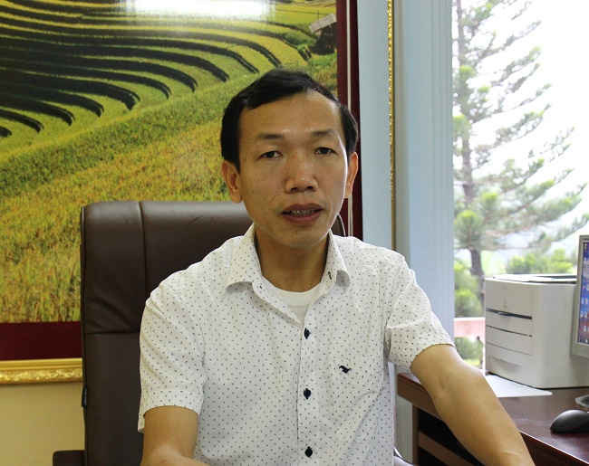 Ông Hà Mạnh Cường – Phó Giám đốc Sở TN&MT tỉnh Yên Bái 