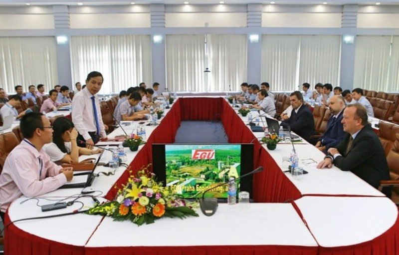 Ông Nguyễn Minh Thắng - Thành viên HĐTV EVNNPT chủ trì Hội thảo