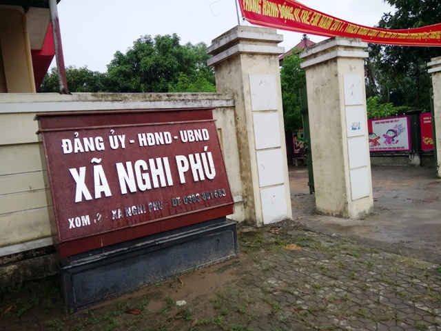 Trụ sở UBND xã Nghi Phú