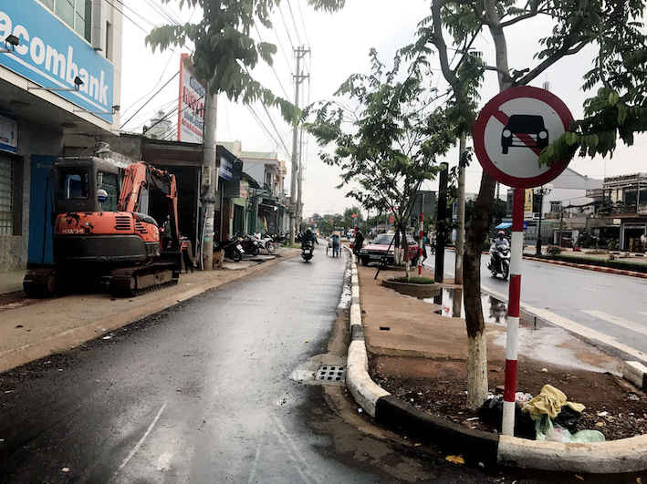 Dự án đường gom huyện Chư Sê gây bức xúc trong nhân dân