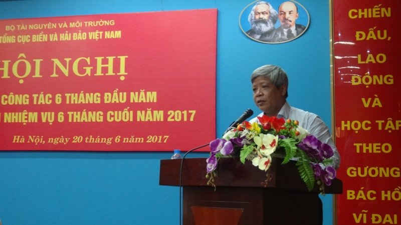Thứ trưởng Bộ TNMT Nguyễn Linh Ngọc phát biểu tại Hội nghị