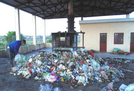 Nhiều lò xử lý rác thải đã được đầu tư tại Thái Bình