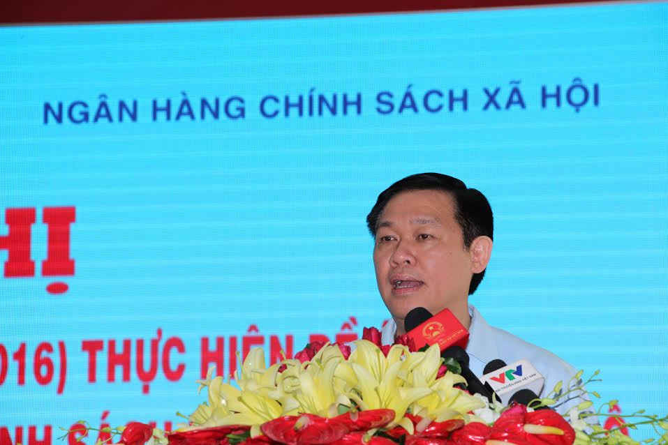  Phó Thủ tướng Vương Đình Huệ phát biểu chỉ đạo tại hội nghị.