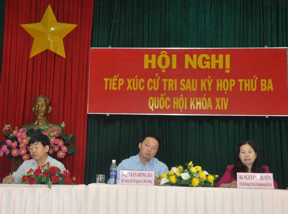 Các ĐBQH tỉnh Bà Rịa - Vũng Tàu chủ trì buổi tiếp xúc cử tri tại huyện Côn Đảo 