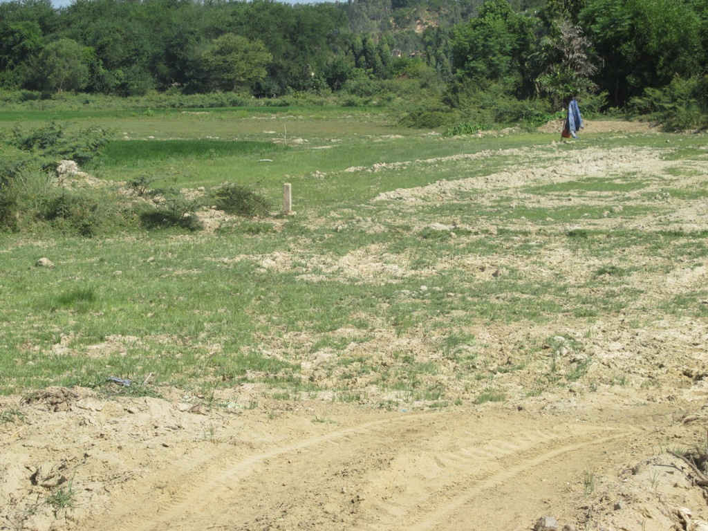 Đất bị sa bồi thủy phá đánh, bỏ trống không sản xuất vụ Hè Thu 2017