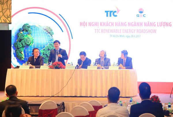 Ông Thái Văn Chuyện - Tổng Giám đốc Tập đoàn TTC phát biểu tại Hội nghị