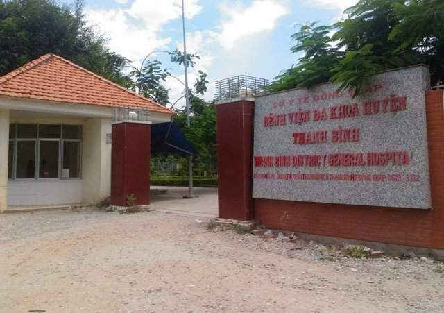 Bệnh viện đa khoa huyện Thanh Bình (Vietnamnet).