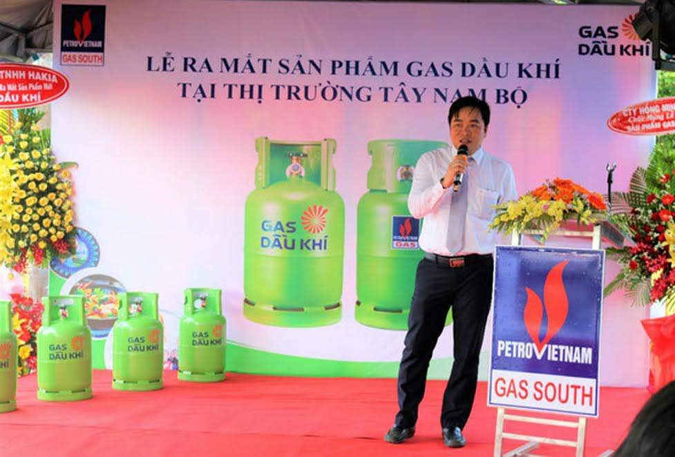 ông Lê Xuân Hòa – Giám đốc PV Gas South miền Tây đã giới thiệu  những đặc điểm vượt trội của sản phẩm
