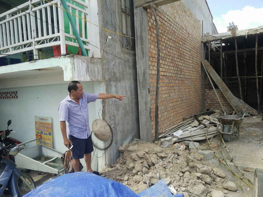Công trình nhà ở của ông Lê Văn Ngọc được cấp phép xây dựng hợp pháp trên đất quy hoạch