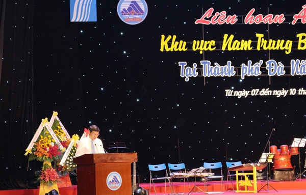 Phó Chủ tịch UBND TP. Đà Nẵng Hồ Kỳ Minh phát biểu tại lễ khai mạc