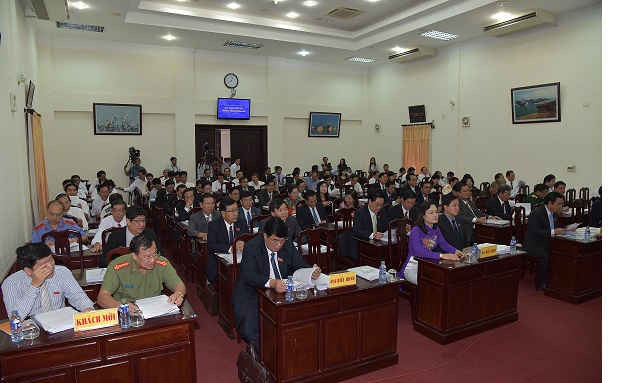 Can đại biểu tham dự kỳ hợp HĐND tỉnh Bạc Liêu.