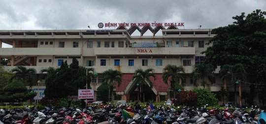 Bệnh viện đa khoa tỉnh Đắk Lắk nơi đang điều trị tích cực cho cháu bé L.A.K.