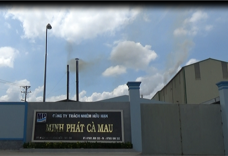 Một nhà máy tại thị trấn Sông Đốc bị phạt vì vi phạm môi trường.